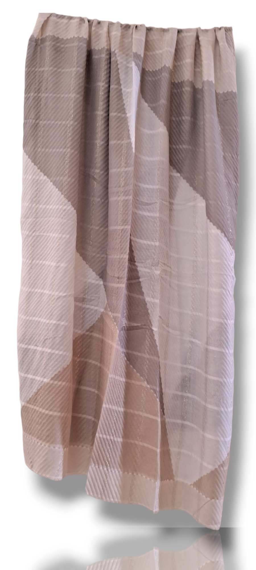 Al Ayza 3D Fabric Machine Printed Hijab – Premium Soft Fabric with Sophisticated Finish | Lightweight & Breathable | Elegant Modest Wear | Premium Box Pack (Golden Shade)